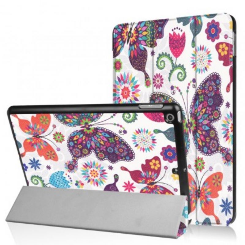 Flip Cover iPad 9.7" Sommerfugle Og Blomster