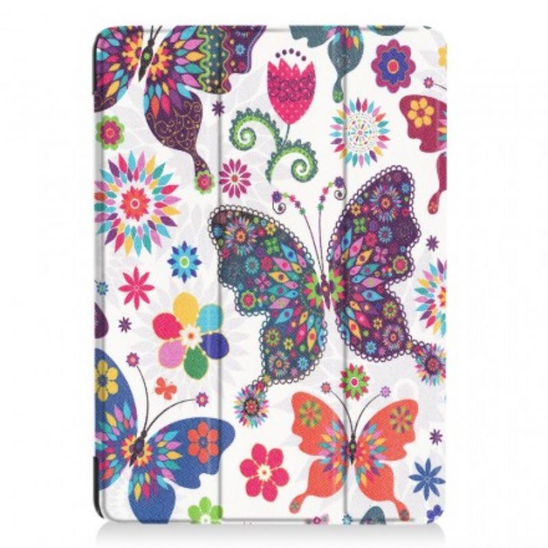 Flip Cover iPad 9.7" Sommerfugle Og Blomster