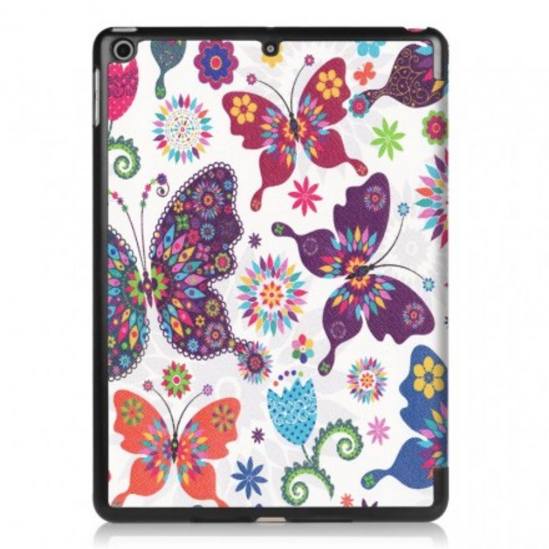 Flip Cover iPad 9.7" Sommerfugle Og Blomster