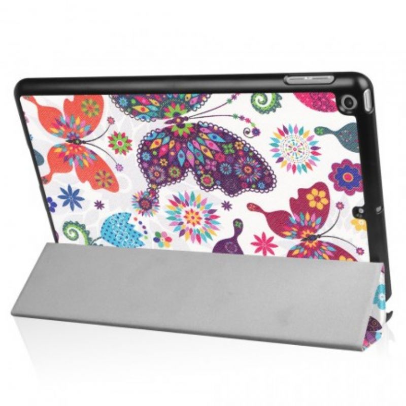 Flip Cover iPad 9.7" Sommerfugle Og Blomster