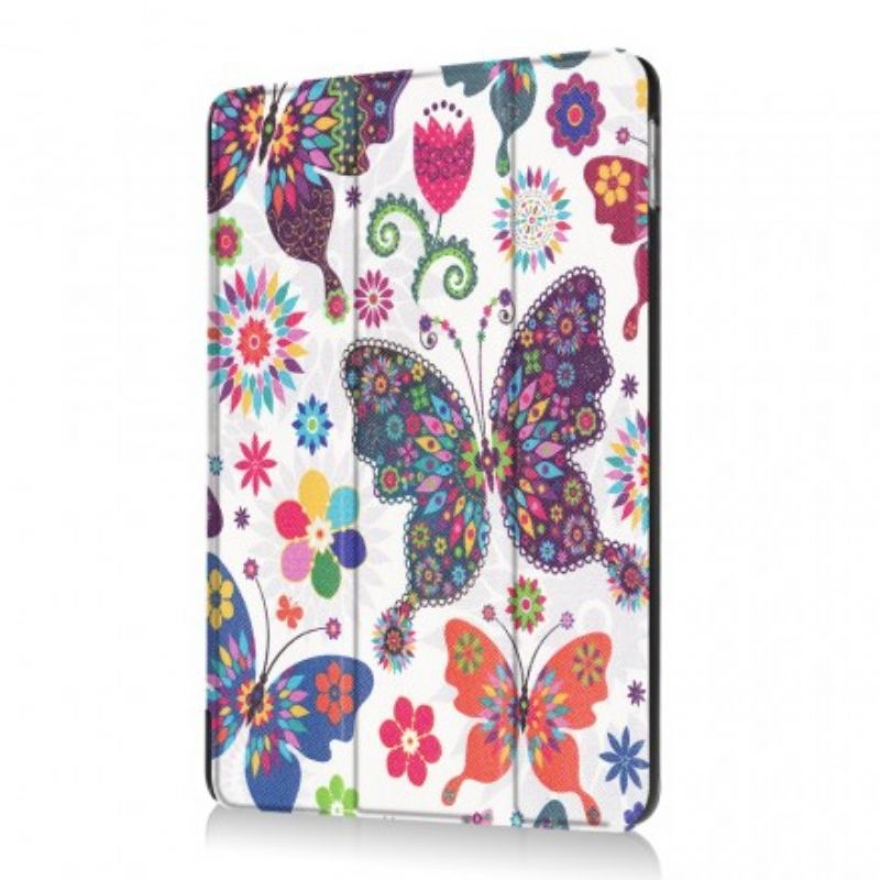 Flip Cover iPad 9.7" Sommerfugle Og Blomster