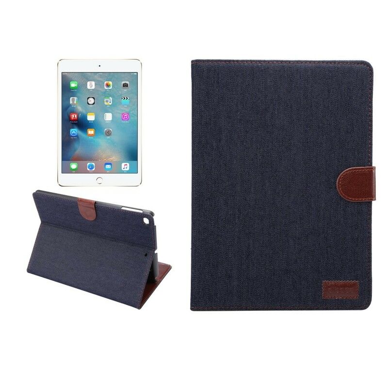 Flip Cover iPad 9.7" Tofarvede Jeans