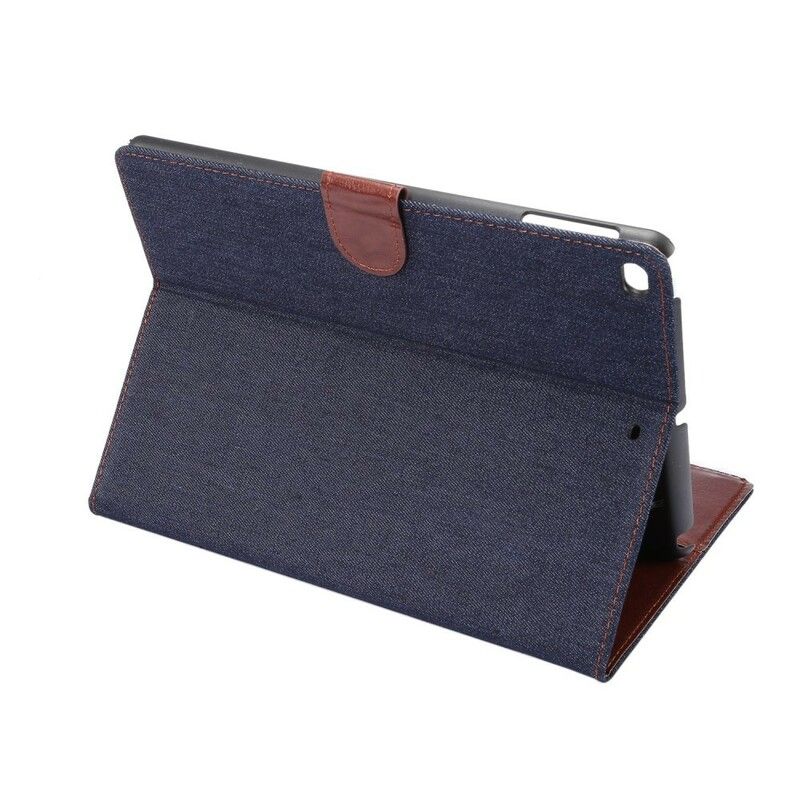 Flip Cover iPad 9.7" Tofarvede Jeans