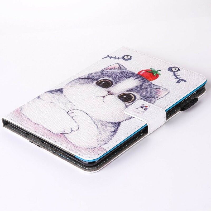 Flip Cover iPad 9.7" Tomat På Katten