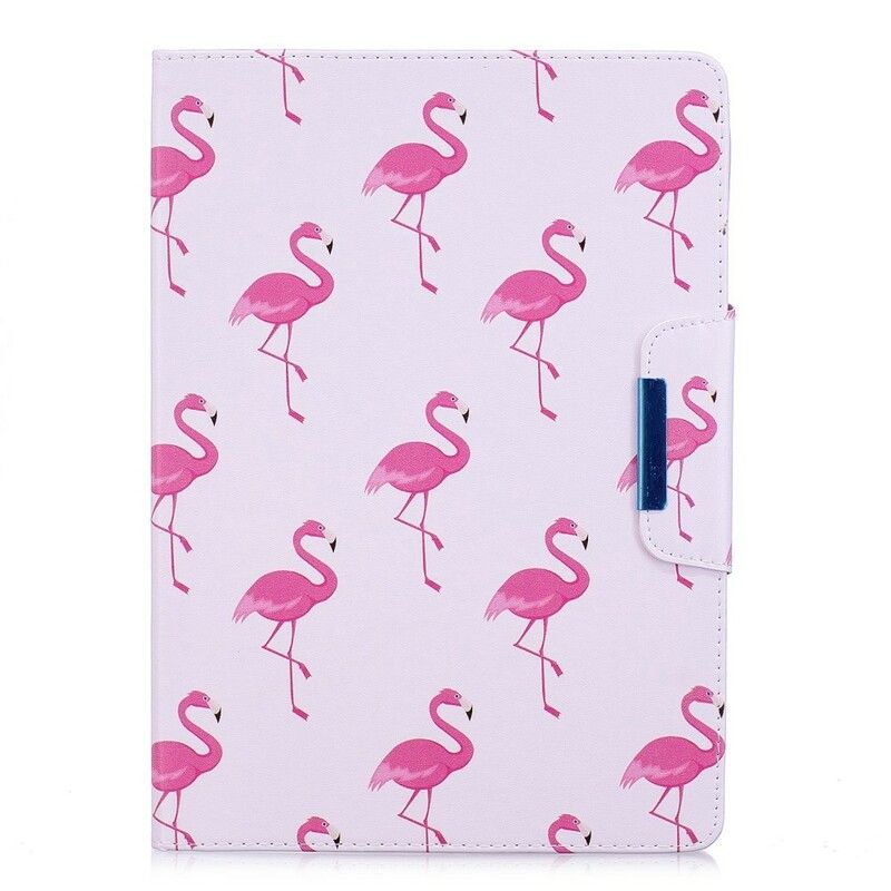 Læder Cover iPad 9.7" Flamingoer