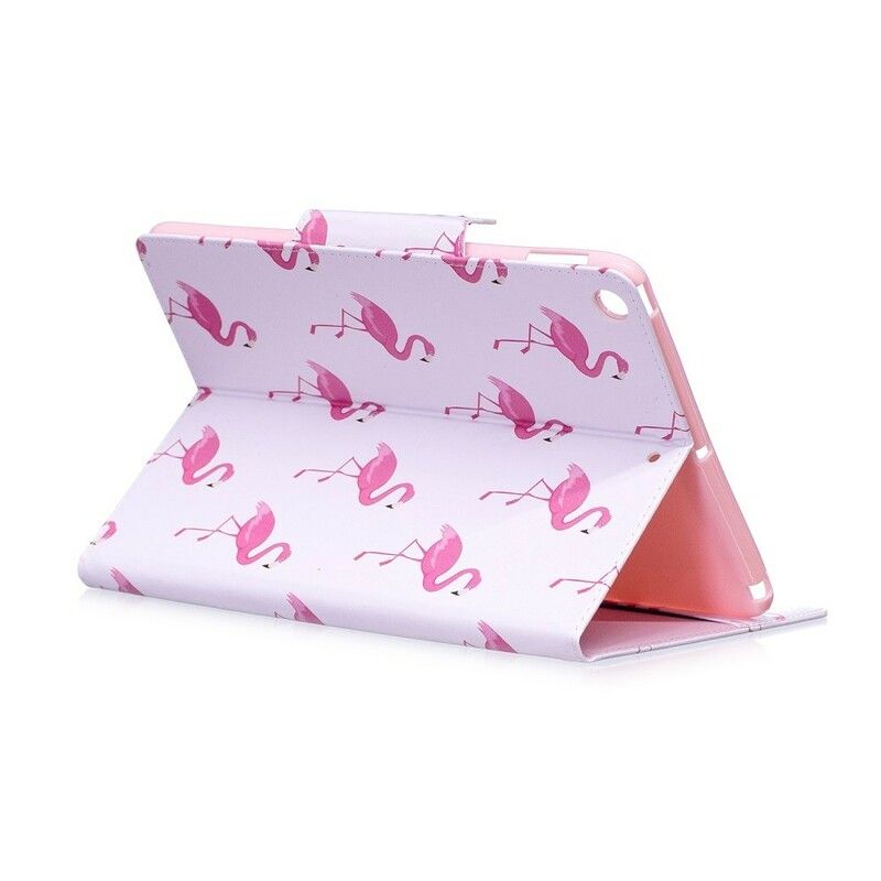 Læder Cover iPad 9.7" Flamingoer