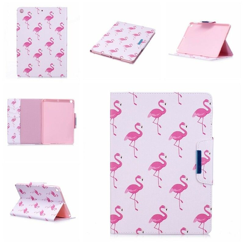 Læder Cover iPad 9.7" Flamingoer