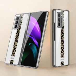 Cover Samsung Galaxy Z Fold 2 Gkk Leopard Hærdet Glas