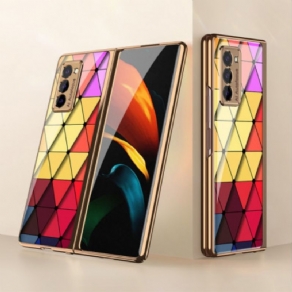 Cover Samsung Galaxy Z Fold 2 Hærdet Glastrekanter Gkk