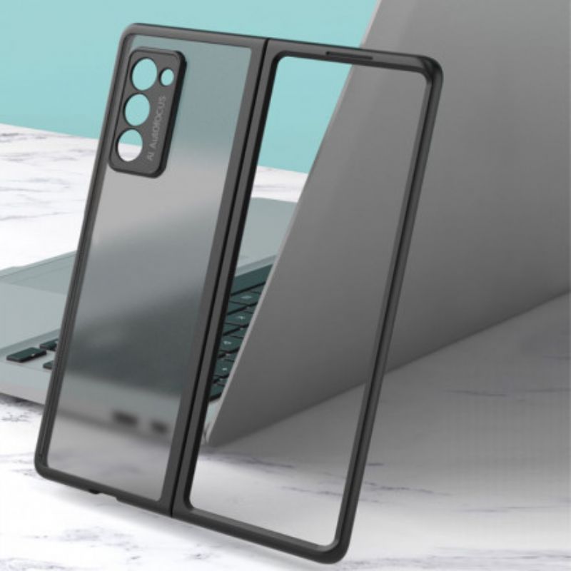 Cover Samsung Galaxy Z Fold 2 Transparente Farvede Kanter Gkk