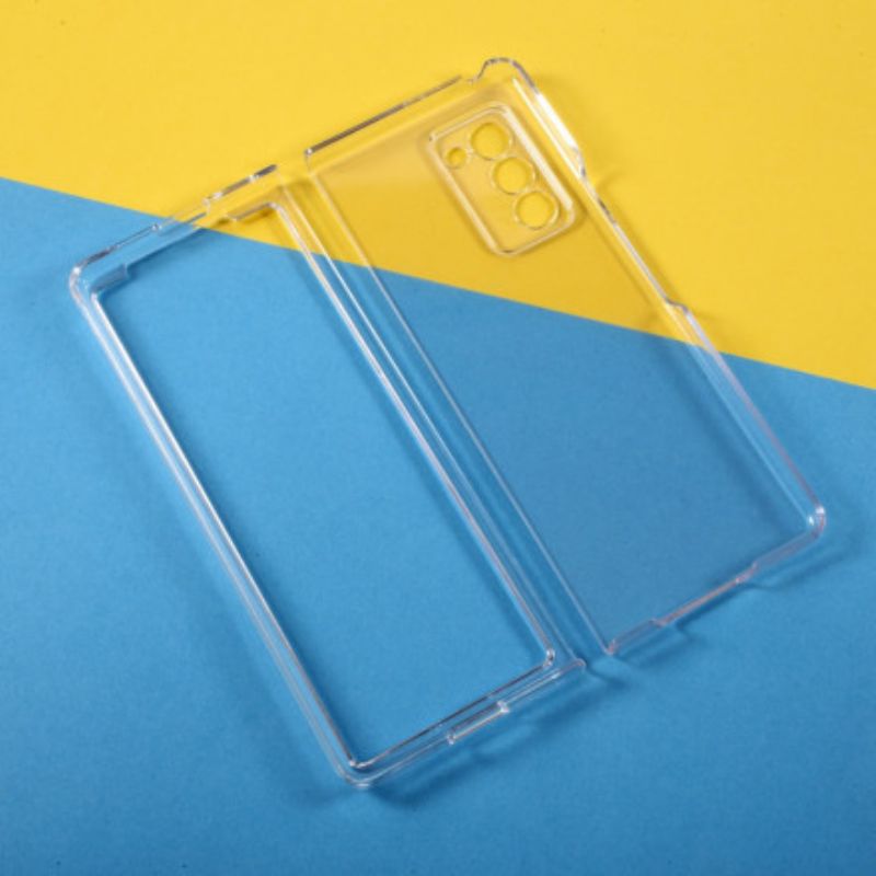 Cover Samsung Galaxy Z Fold 2 Transparente Forstærkede Hjørner