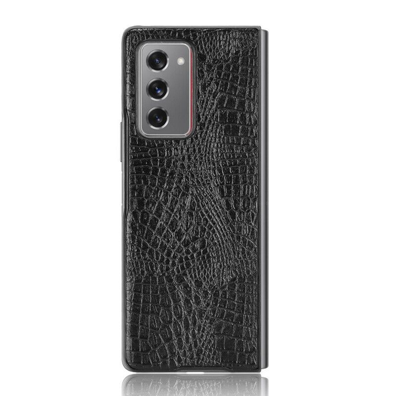 Mobilcover Samsung Galaxy Z Fold 2 Krokodillehudstil