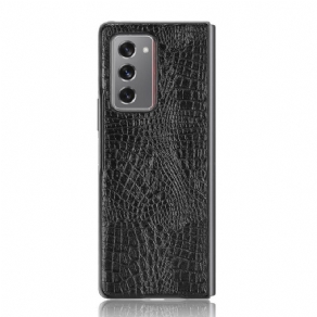 Mobilcover Samsung Galaxy Z Fold 2 Krokodillehudstil