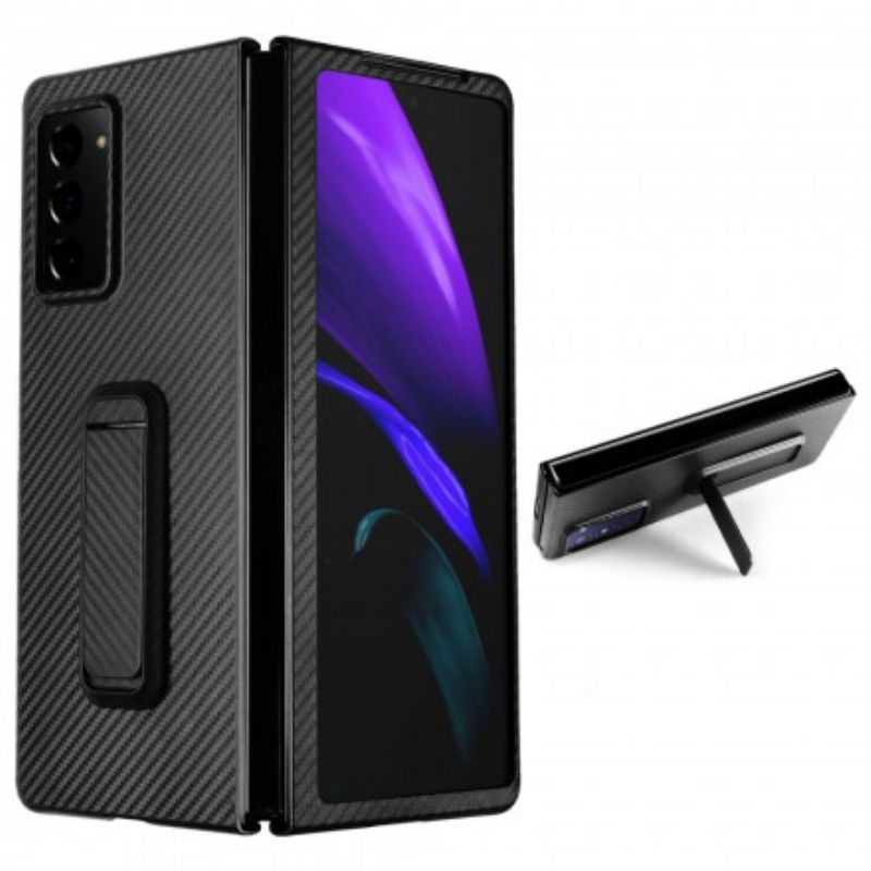 Mobilcover Samsung Galaxy Z Fold 2 Tekstureret Med Håndfri Support