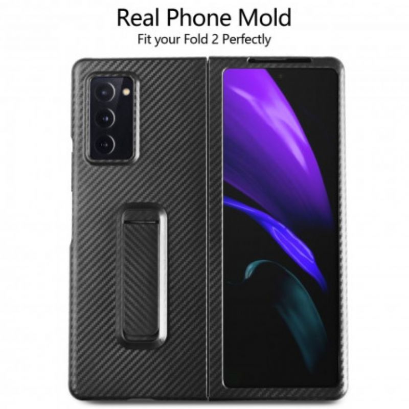 Mobilcover Samsung Galaxy Z Fold 2 Tekstureret Med Håndfri Support