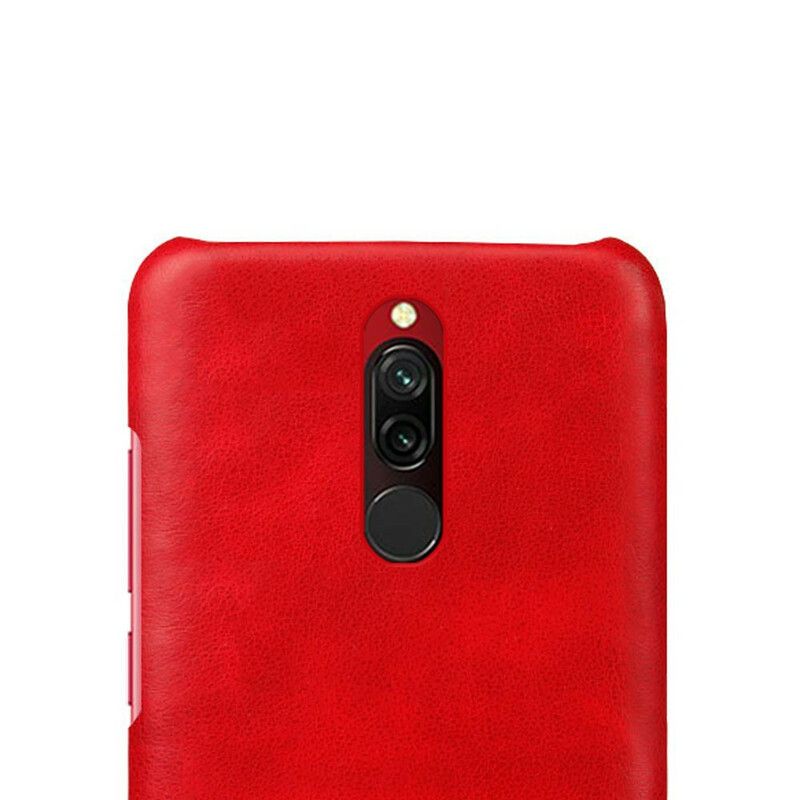 Cover Xiaomi Redmi 8 Ksq Lædereffekt