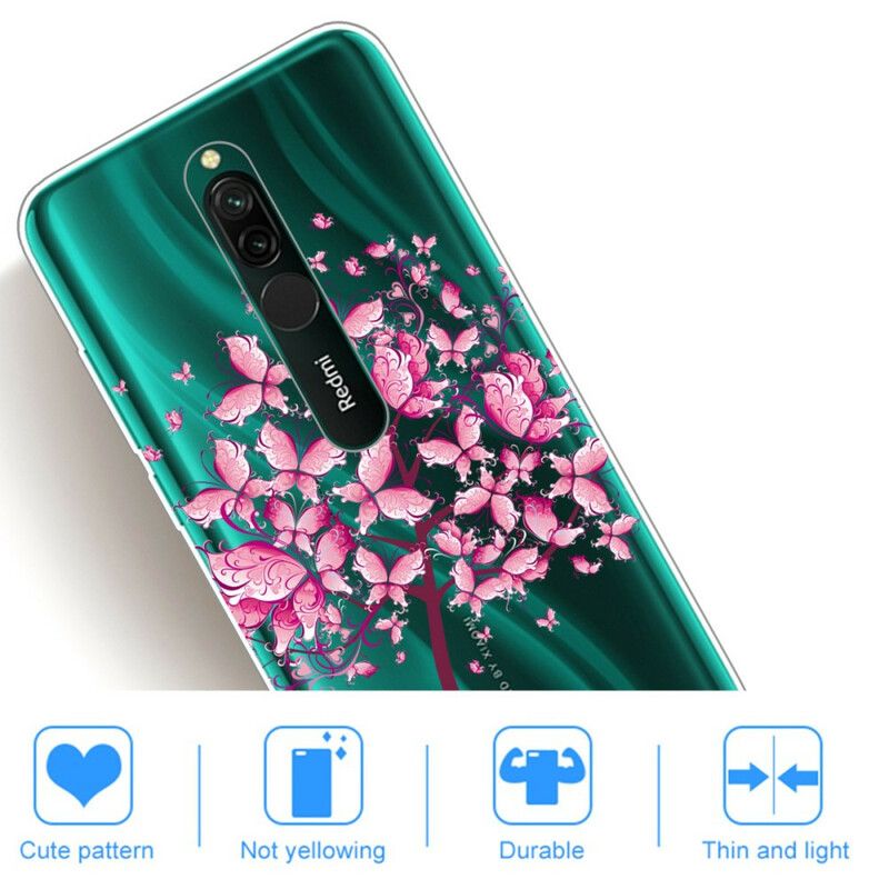 Cover Xiaomi Redmi 8 Pink Trætop