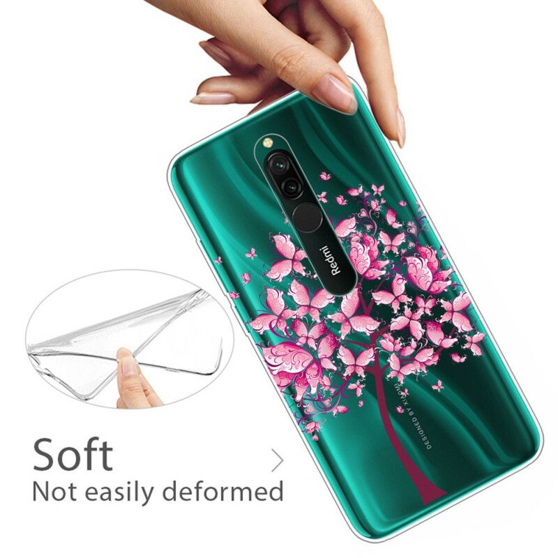 Cover Xiaomi Redmi 8 Pink Trætop