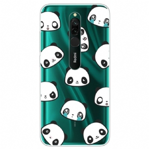 Cover Xiaomi Redmi 8 Sentimentale Pandaer