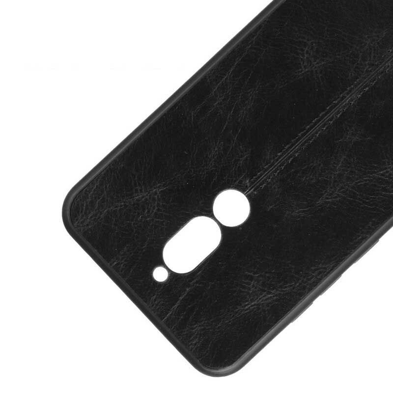 Cover Xiaomi Redmi 8 Søm Lædereffekt