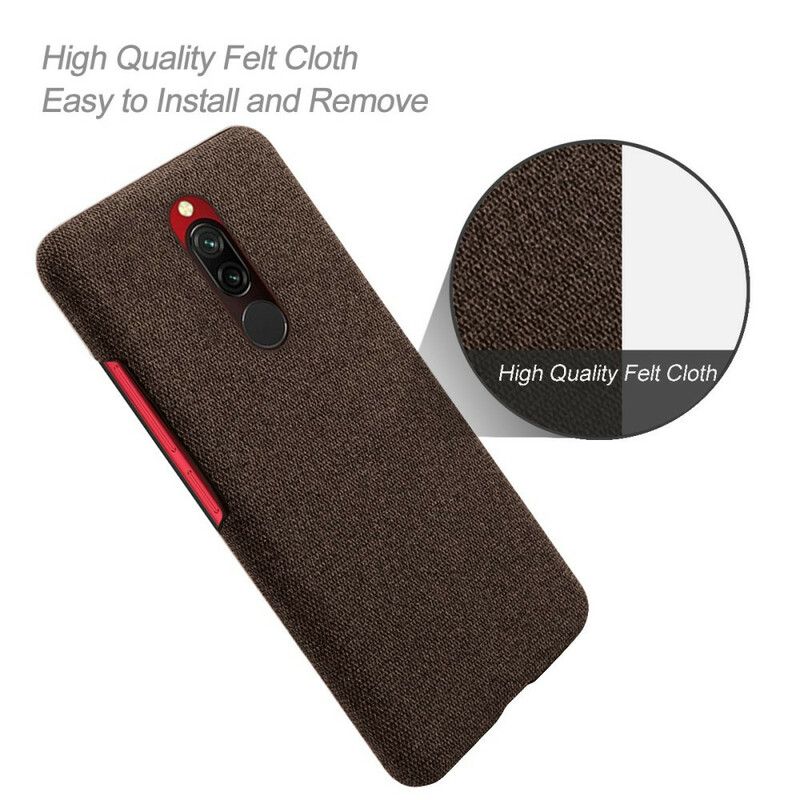 Cover Xiaomi Redmi 8 Teksturstof