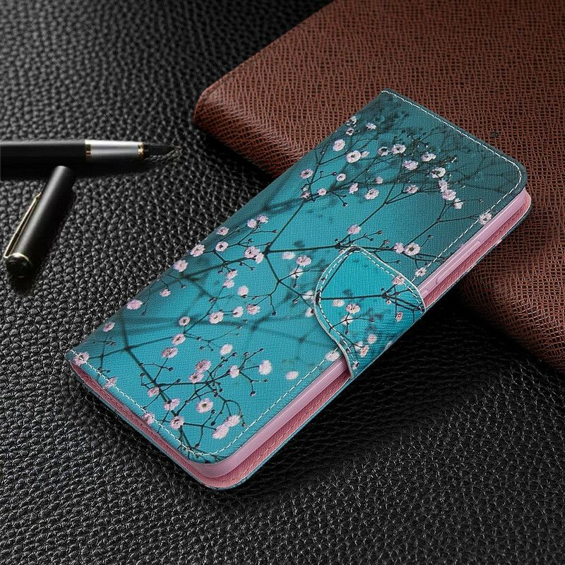 Flip Cover Xiaomi Redmi 8 Blomstrende Træ