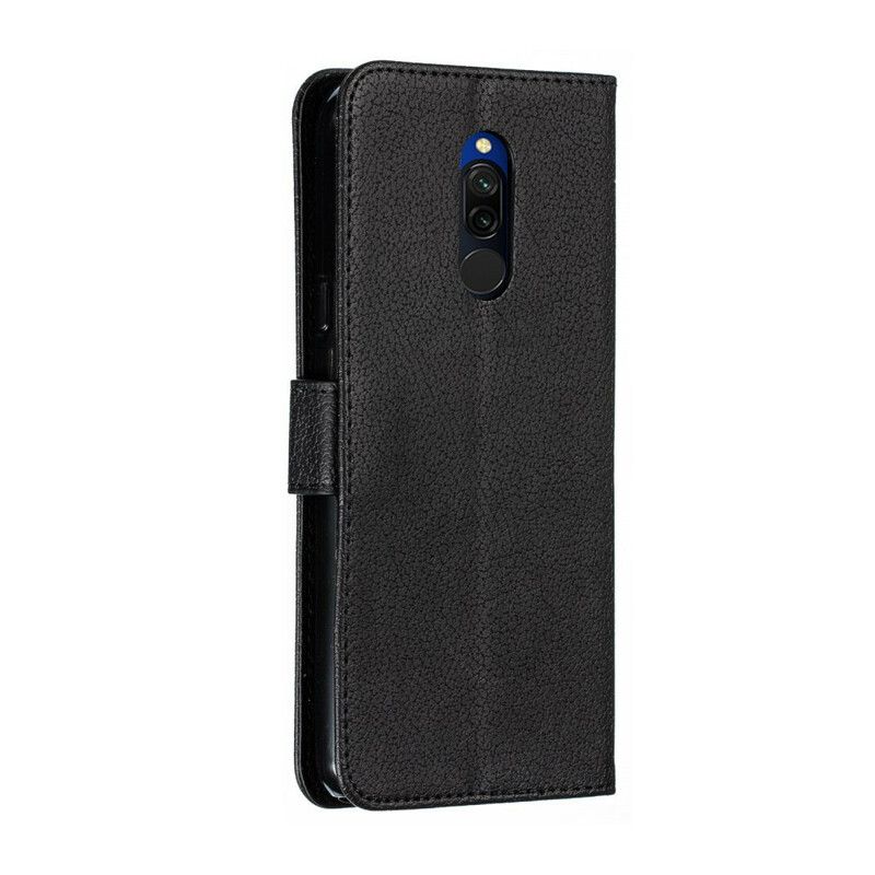 Flip Cover Xiaomi Redmi 8 Imiteret Læder Lev Din Drøm