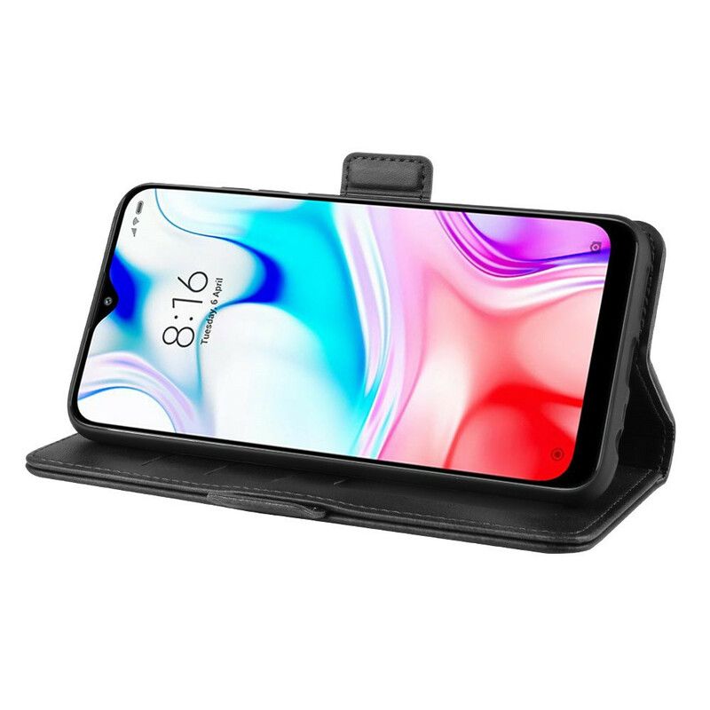 Flip Cover Xiaomi Redmi 8 Imiteret Læderforretning