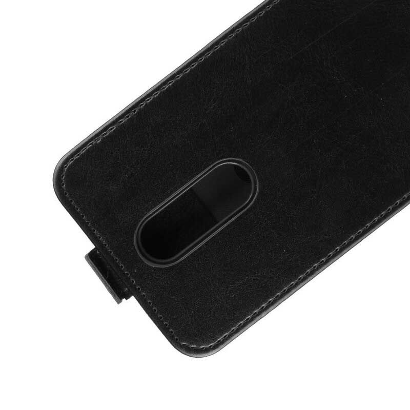 Flip Cover Xiaomi Redmi 8 Læder Cover Foldbar Lædereffekt