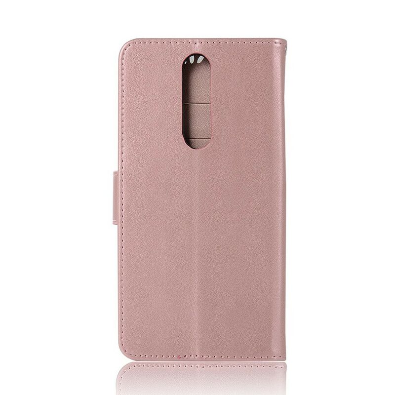 Flip Cover Xiaomi Redmi 8 Lædereffekt Drømmefanger Ugle