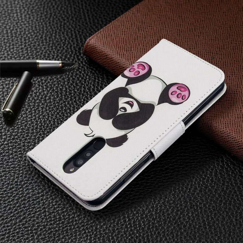 Flip Cover Xiaomi Redmi 8 Panda Sjov