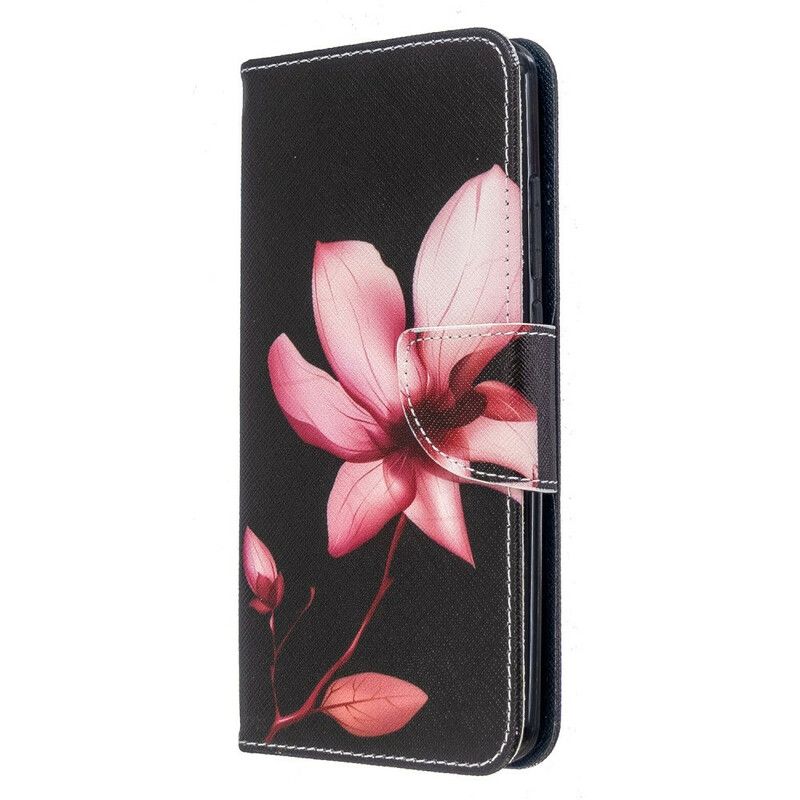 Flip Cover Xiaomi Redmi 8 Pink Blomst