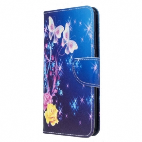 Flip Cover Xiaomi Redmi 8 Utrolige Sommerfugle