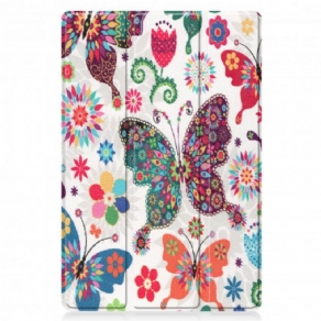 Cover Huawei MatePad 11 Retro Sommerfugle Og Blomster