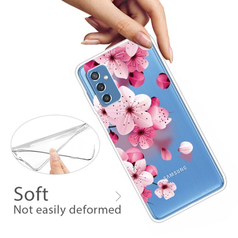 Cover Samsung Galaxy M52 5G Blomsteregn