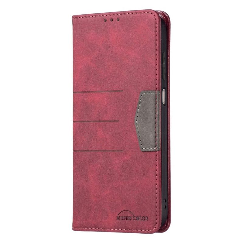 Cover Samsung Galaxy M52 5G Flip Cover Binfen Farve