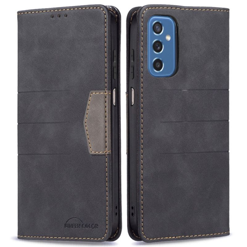 Cover Samsung Galaxy M52 5G Flip Cover Binfen Farve