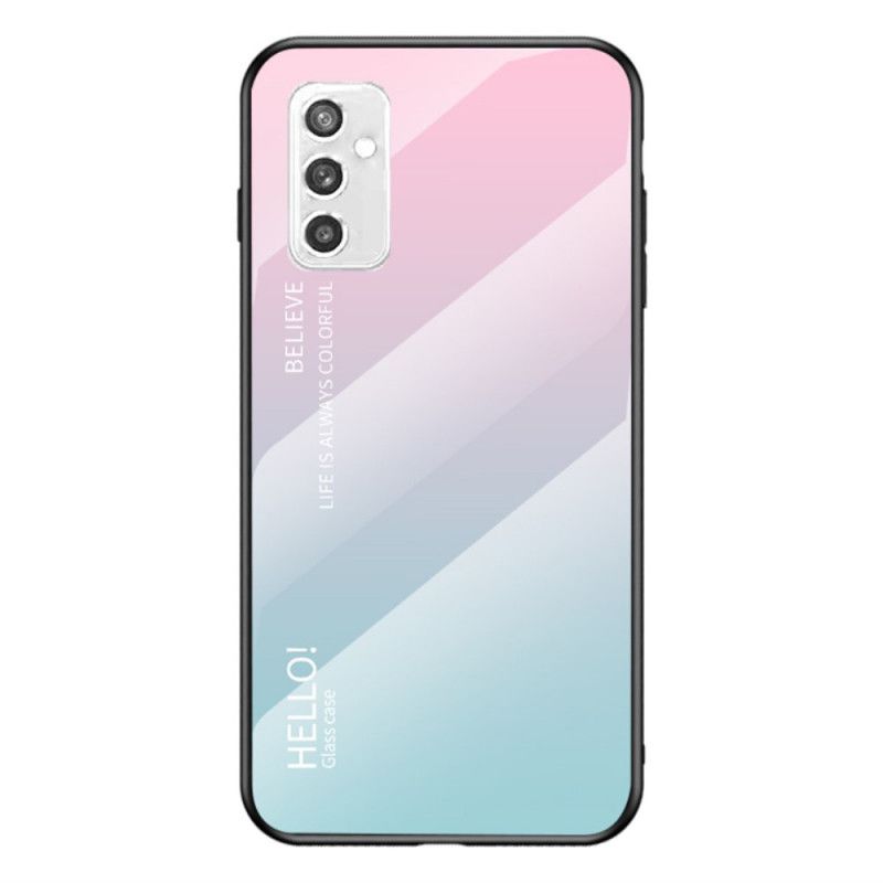 Cover Samsung Galaxy M52 5G Hej Hærdet Glas