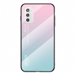 Cover Samsung Galaxy M52 5G Hej Hærdet Glas