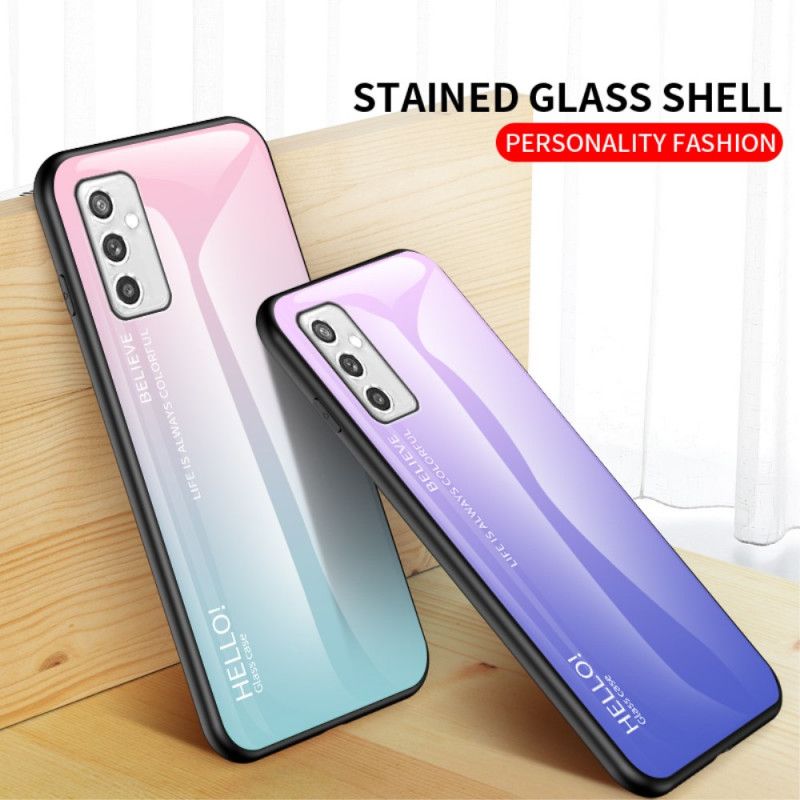 Cover Samsung Galaxy M52 5G Hej Hærdet Glas