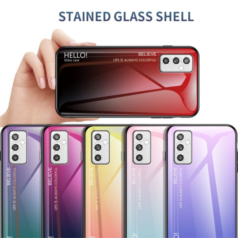 Cover Samsung Galaxy M52 5G Hej Hærdet Glas