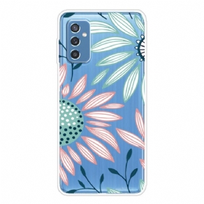 Cover Samsung Galaxy M52 5G Trefarvede Tusindfryd