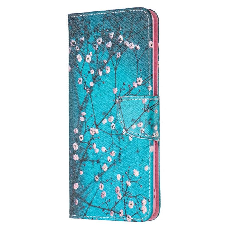 Flip Cover Samsung Galaxy M52 5G Blomstrende Træ