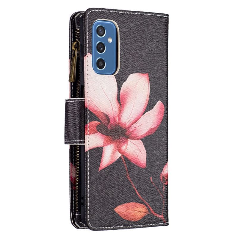 Flip Cover Samsung Galaxy M52 5G Dødelig Blomst