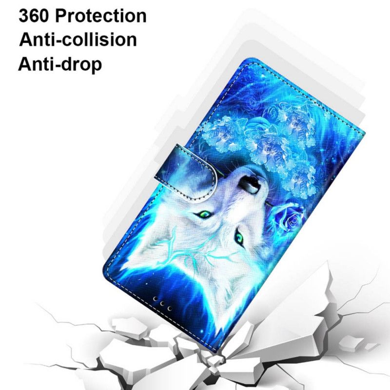 Flip Cover Samsung Galaxy M52 5G Fluorescerende Ulv