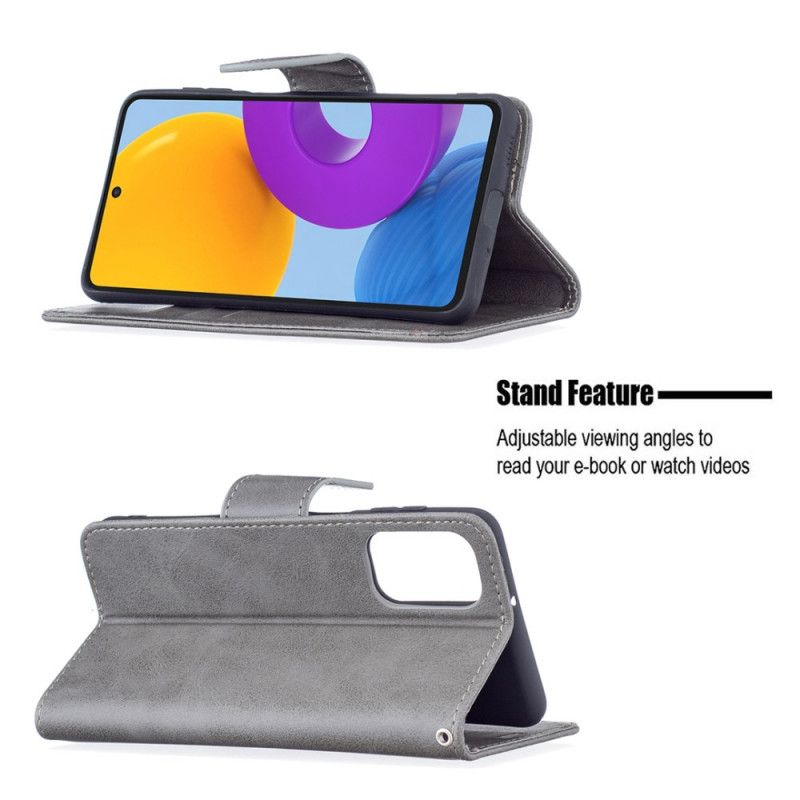 Flip Cover Samsung Galaxy M52 5G Garvet Kunstlæder