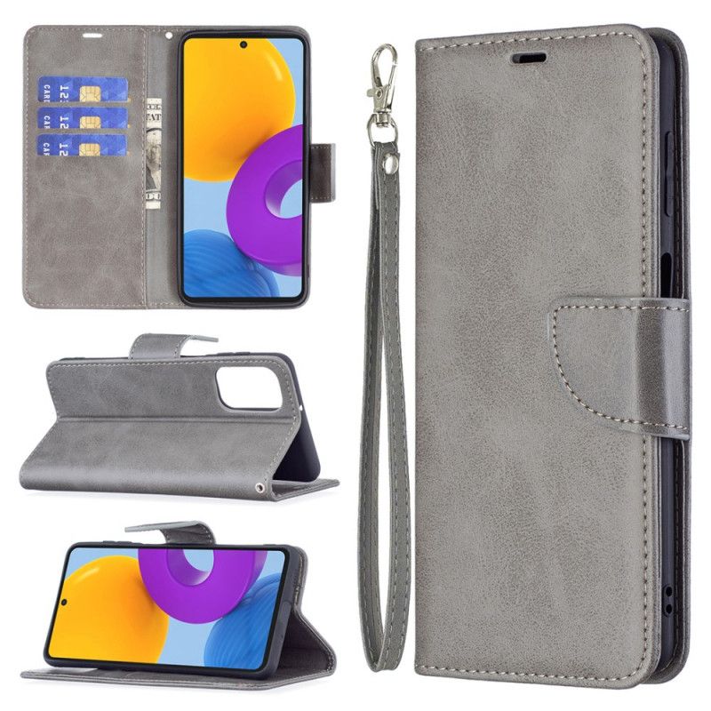 Flip Cover Samsung Galaxy M52 5G Garvet Kunstlæder