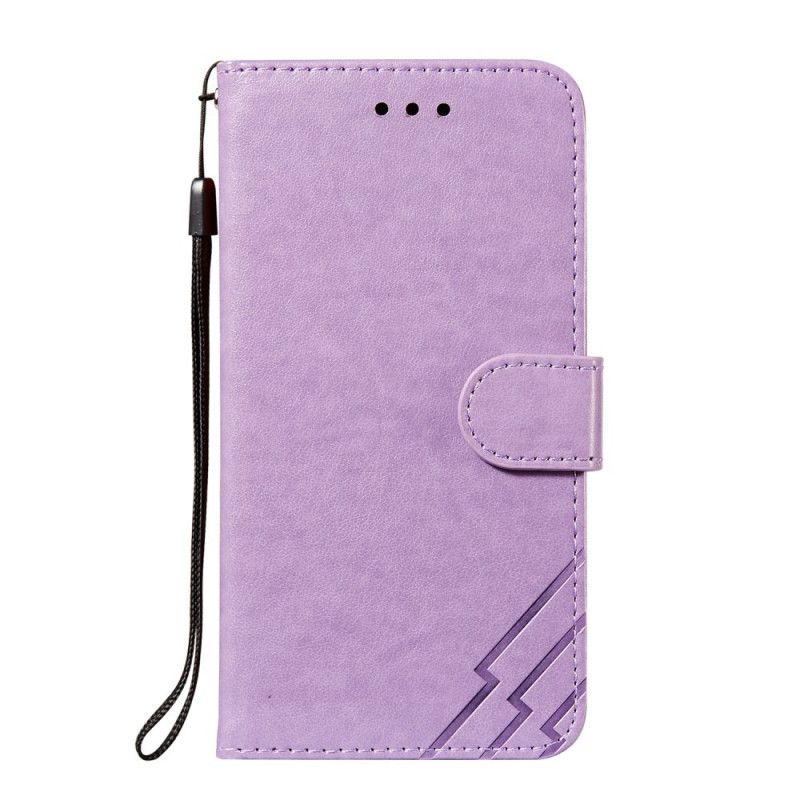 Flip Cover Samsung Galaxy M52 5G Imiteret Læder 555