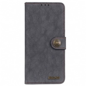 Flip Cover Samsung Galaxy M52 5G Khazneh Retro Split Læder