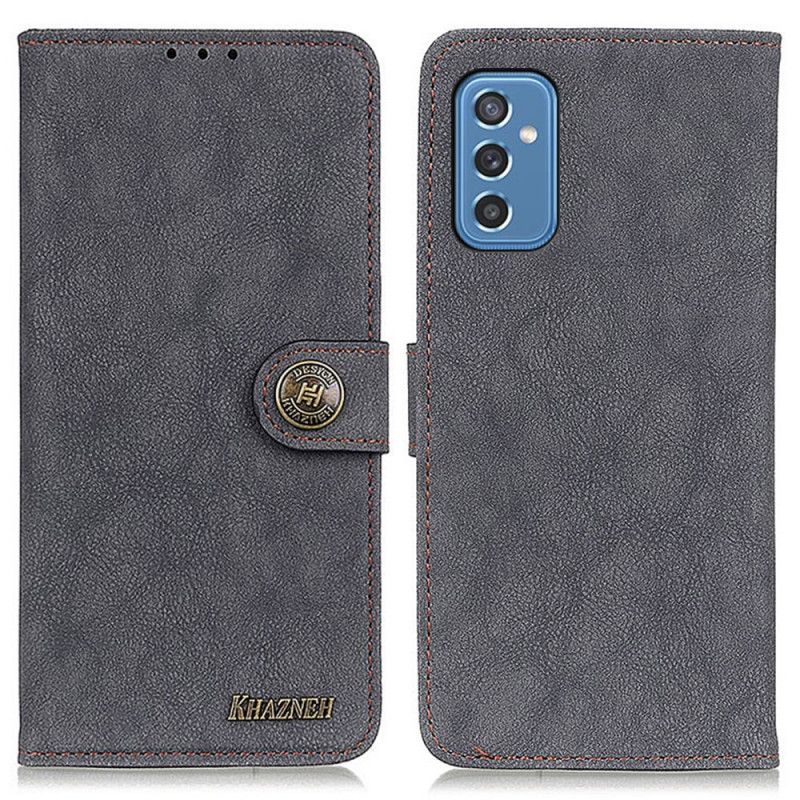 Flip Cover Samsung Galaxy M52 5G Khazneh Retro Split Læder